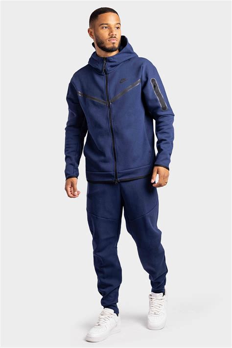 nike tech fleece donkerblauw|nike tech fleece pants.